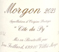 モルゴン・コート・デュ・ピィ　2023ドメーヌ・ジャン・フォワヤール