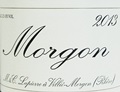 モルゴン 2013　SO2無添加マルセル・ラピエール