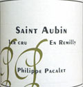 サン・トーバン・1erCru アン・レミ− 2006ドメーヌ・フィリップ・パカレ