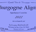 ブルゴーニュ・アリゴテ　2022ドメーヌ・シルヴァン・パタイユ